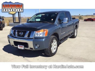2010 Nissan Titan 4WD Crew Cab Short Bed LE
